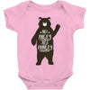 just hungry Baby Bodysuit