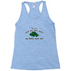my bass look fat Racerback Tank