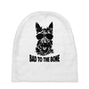 bad to the bone Baby Beanies