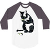 radioactive cat 3/4 Sleeve Shirt