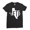 Beto Texas Map Ladies Fitted T-Shirt