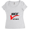 LET'S DO IT Women's Triblend Scoop T-shirt