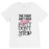 the fight ain't over so the party don't stop V-Neck Tee