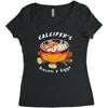 calcifer's bacon and eggs Women's Triblend Scoop T-shirt