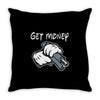 mickey mouse gangster get money Throw Pillow