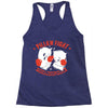 pillow fight, featherweight division Racerback Tank