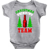 christmas drinking team Baby Bodysuit