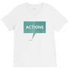 louder than words V-Neck Tee