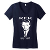 robert kennedy homage Women's V-Neck T-Shirt