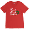 holly jolly christmas V-Neck Tee