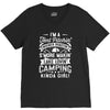 love camping!!! V-Neck Tee