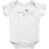 banksy style ak47 art   funny Baby Onesie