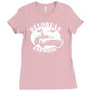 delorean express  funny Ladies Fitted T-Shirt