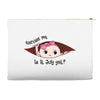 July Peeking Out Baby Girl Accessory Pouches