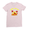 master roshi kame house super Ladies Fitted T-Shirt