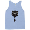 grumpy hipster cat Tank Top
