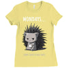 mondays (2) Ladies Fitted T-Shirt