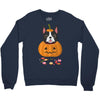 haloween french bulldog Crewneck Sweatshirt