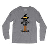 The Witch Is In Long Sleeve Shirts