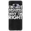 i'm not arguing i'm simply explaining why i'm right Samsung Galaxy S8 Plus