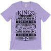 Real Kings Are Born On December 7 T-Shirt