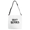 great beard Adjustable Strap Totes