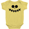 pumpkin funny face Baby Onesie