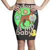 my boxer is my baby1 Pencil Skirts
