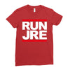 joe rogan run jre Ladies Fitted T-Shirt