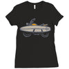 surf biker Ladies Fitted T-Shirt