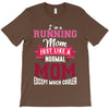 running mom white T-Shirt