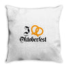 i love oktoberfest Throw Pillow