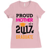 Class of 2017 Proud Mother Graduation Ladies Fitted T-Shirt