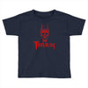screaming skull Toddler T-shirt