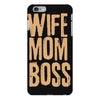 wife mom boss iPhone 6 Plus/6s Plus Case
