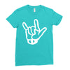 metal Ladies Fitted T-Shirt