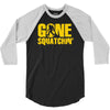 gone squatchin 3/4 Sleeve Shirt