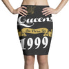 queens are born in 1999 Pencil Skirts