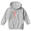 Heart And Flowers Youth Hoodie