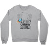 Family Trip To Moon Crewneck Sweatshirt