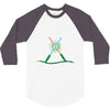 christmas lightsabers 3/4 Sleeve Shirt