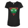 Final Space Mooncake with Triangle Maternity Scoop Neck T-shirt