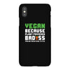 Vegan Because Plant Powered Badass Was Not an Offical Tittle iPhoneX
