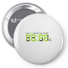 nope o'clock Pin-back button