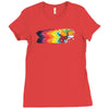 speed of flight Ladies Fitted T-Shirt