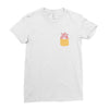 Heart Pocket Ladies Fitted T-Shirt