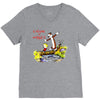 calvin hobbes V-Neck Tee