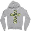 croce militare Zipper Hoodie
