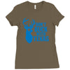 don't buck with texas funny Ladies Fitted T-Shirt