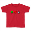 peace love coffee (2) Toddler T-shirt